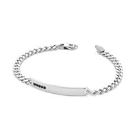 Bracelet Marcello Pane in Silver BRAU 012 - BRAU 012